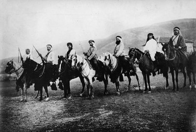 Hashomer - Jewish Watchmen in Galilee, Early 1900s by Unbekannt Unbekannt